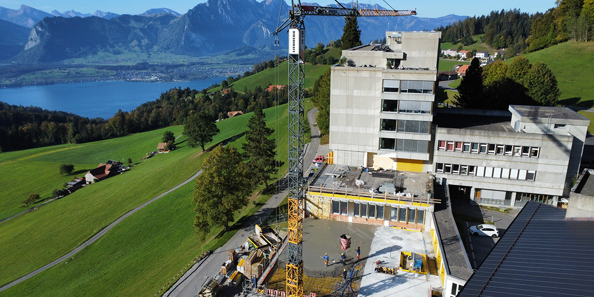 Erweiterung und Umbaur Rehazentrum Heiligenschwendi, smt
