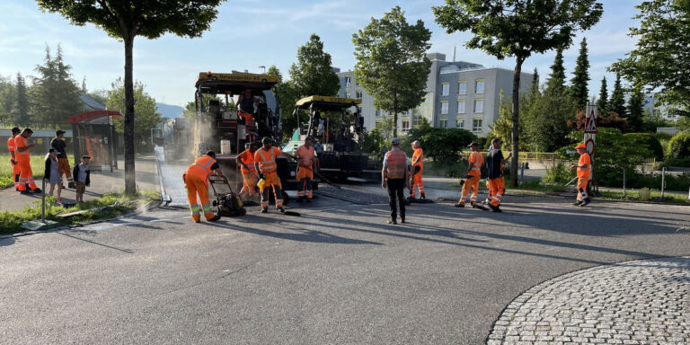 smt, Zollikofen Lärmsanierung Kirchlindachstrasse
