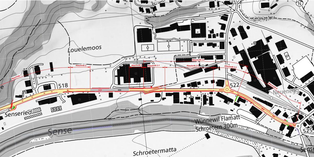 Neuenegg, Laupenstrasse, smt