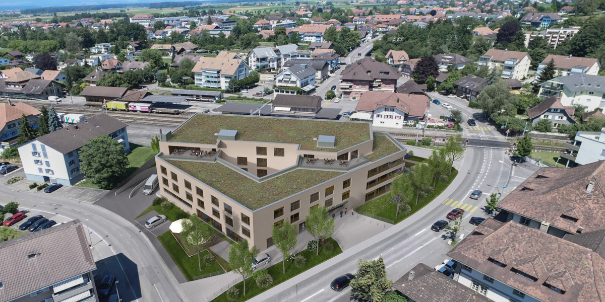 Alchenflüh, Neubau Pflegezentrum Solviva Bärenmatte