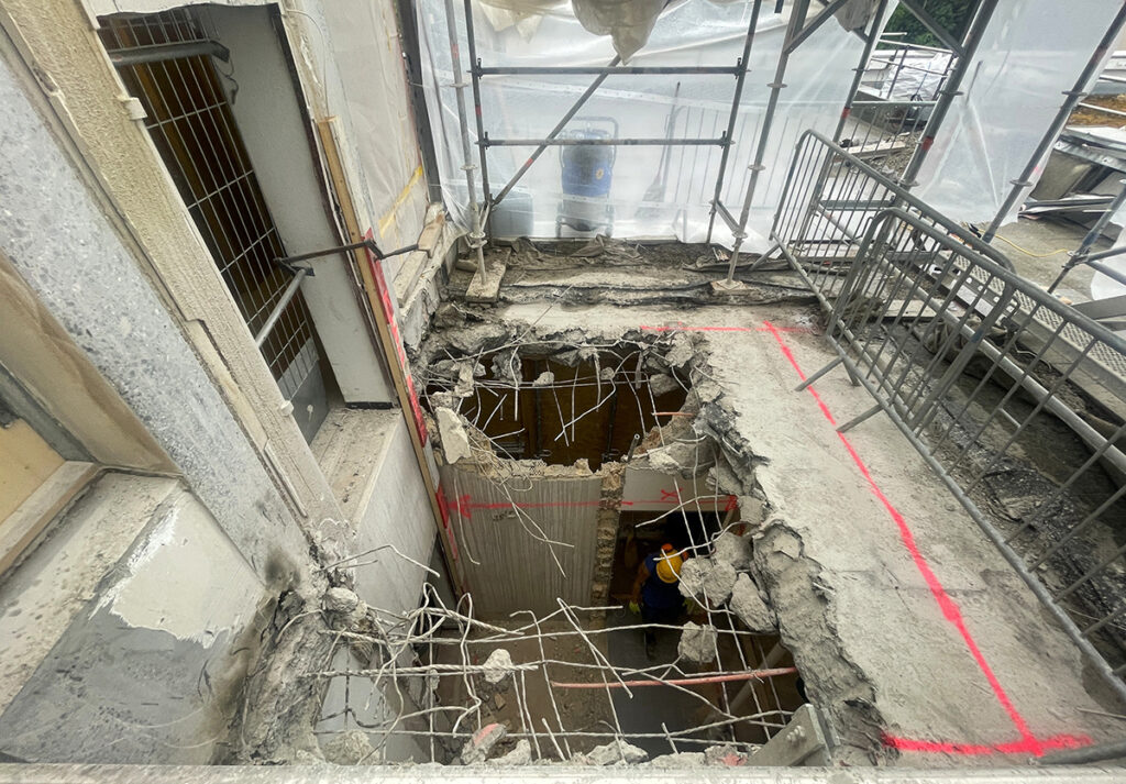 smt, Baustart Schulhaus Wankdorf