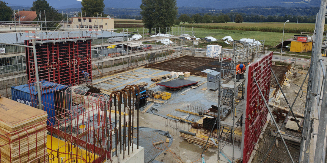 smt, Büren an der Aare, Neubau Gewerbehalle