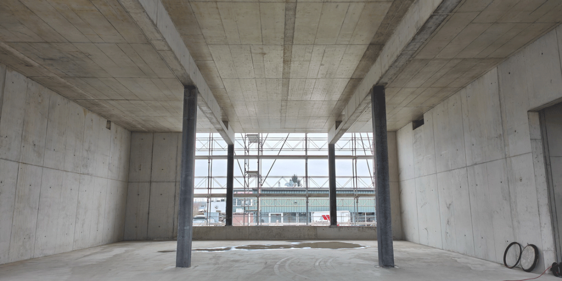 smt, Büren an der Aare, Neubau Gewerbehalle